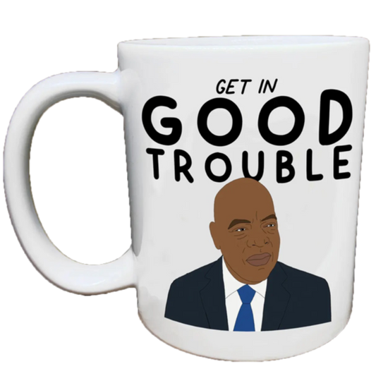 John Lewis Good Trouble Mug