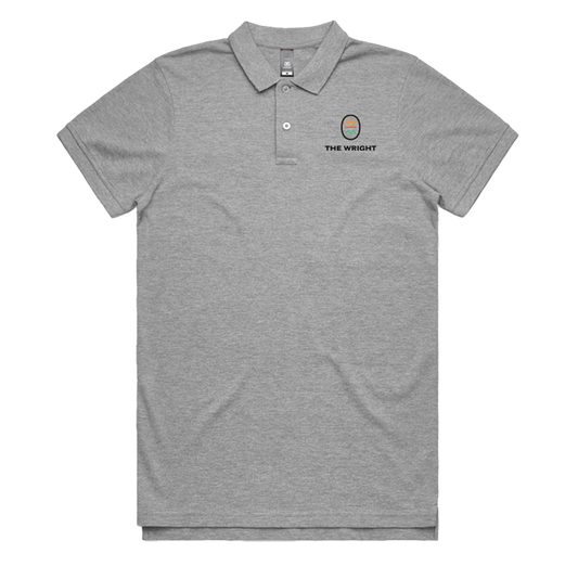 The Wright Logo Polo (Grey)*