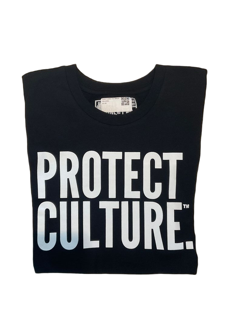 Protect Culture Shirt (Black)*