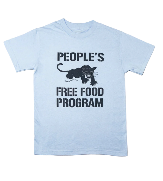 Free Food Program Shirt (Blue)*
