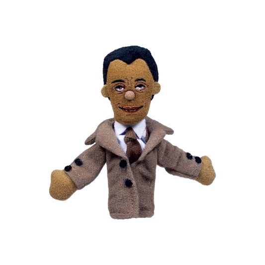 James Baldwin Finger Puppet