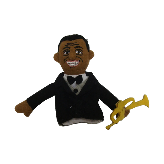 Louis Armstrong Finger Puppet