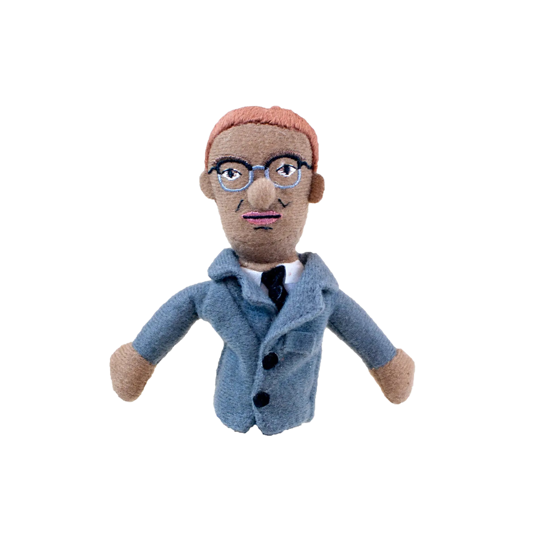 Malcolm X Finger Puppet