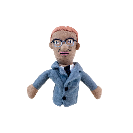 Malcolm X Finger Puppet