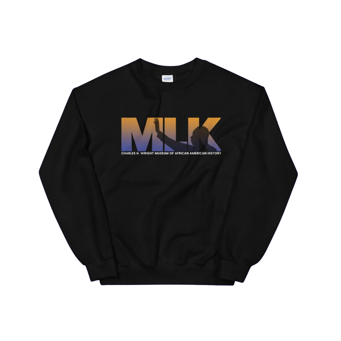 MLK in Blue Unisex Sweatshirt