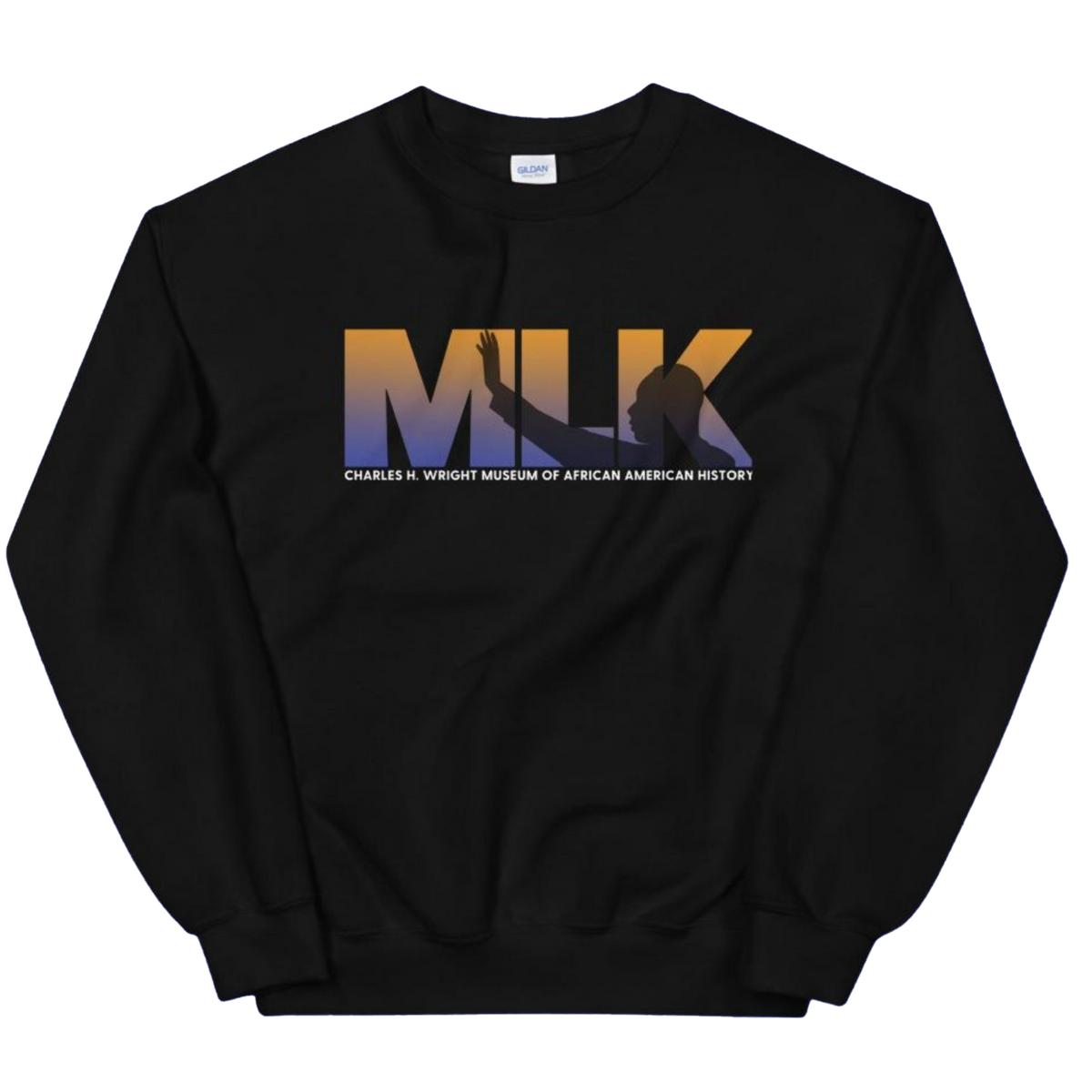 MLK in Blue Unisex Sweatshirt