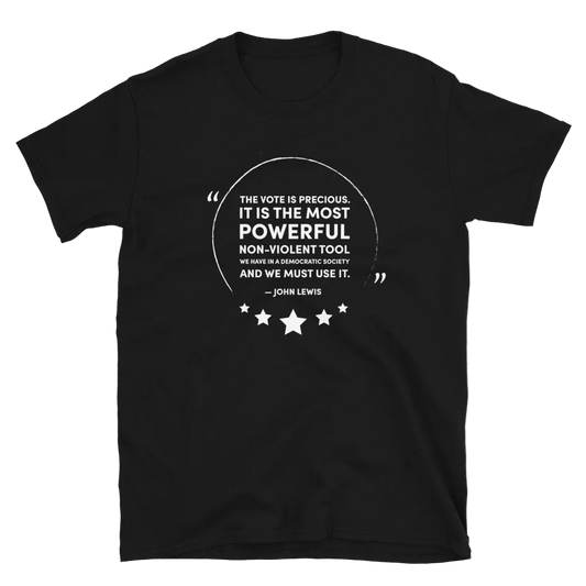 John Lewis "Vote" Quote T-shirt