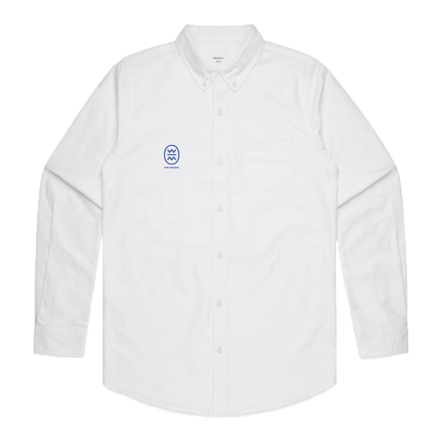 The Wright LARGE Logo Oxford (White)*