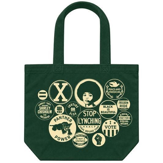 Tote Bag - Power Button (Hunter Green)*