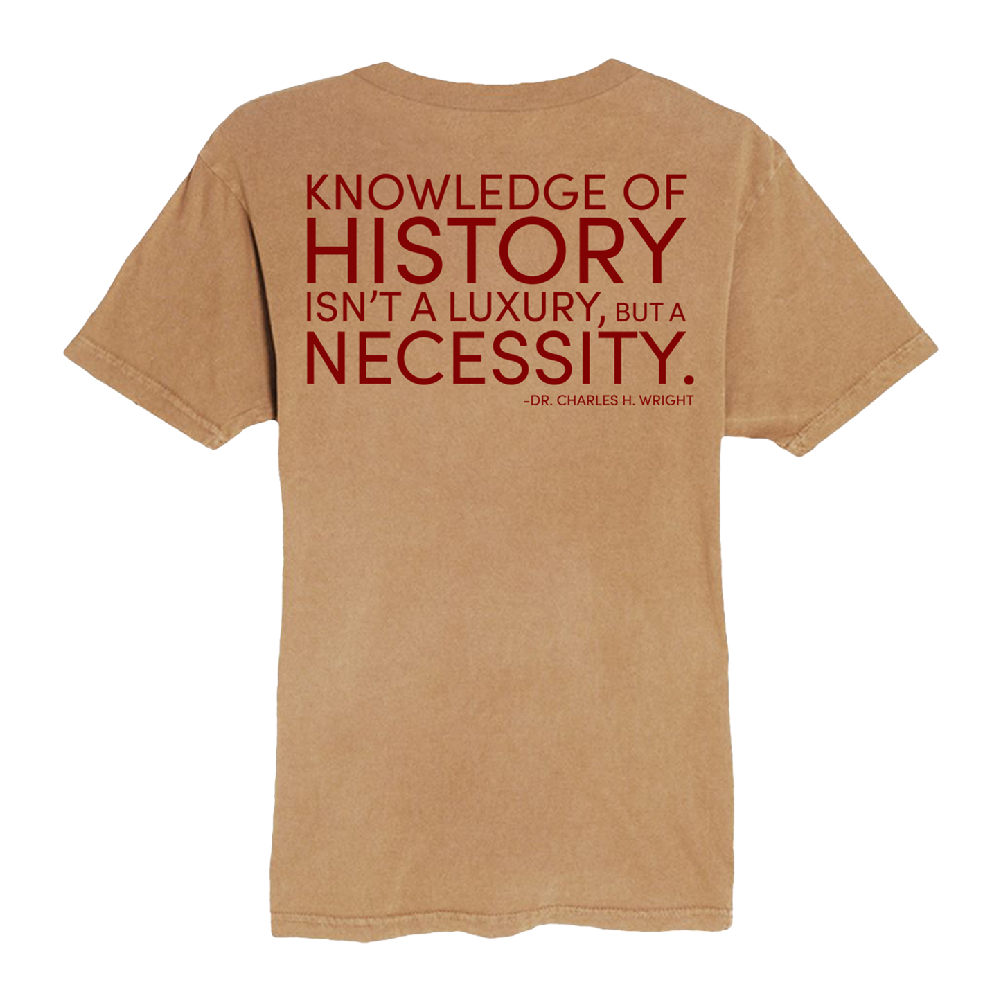 Dr. Wright Quote Tee (Camel)