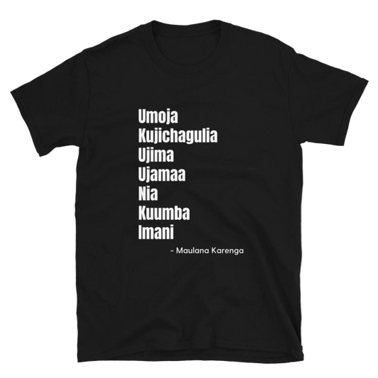 Kwanzaa 7 Principles T- shirt