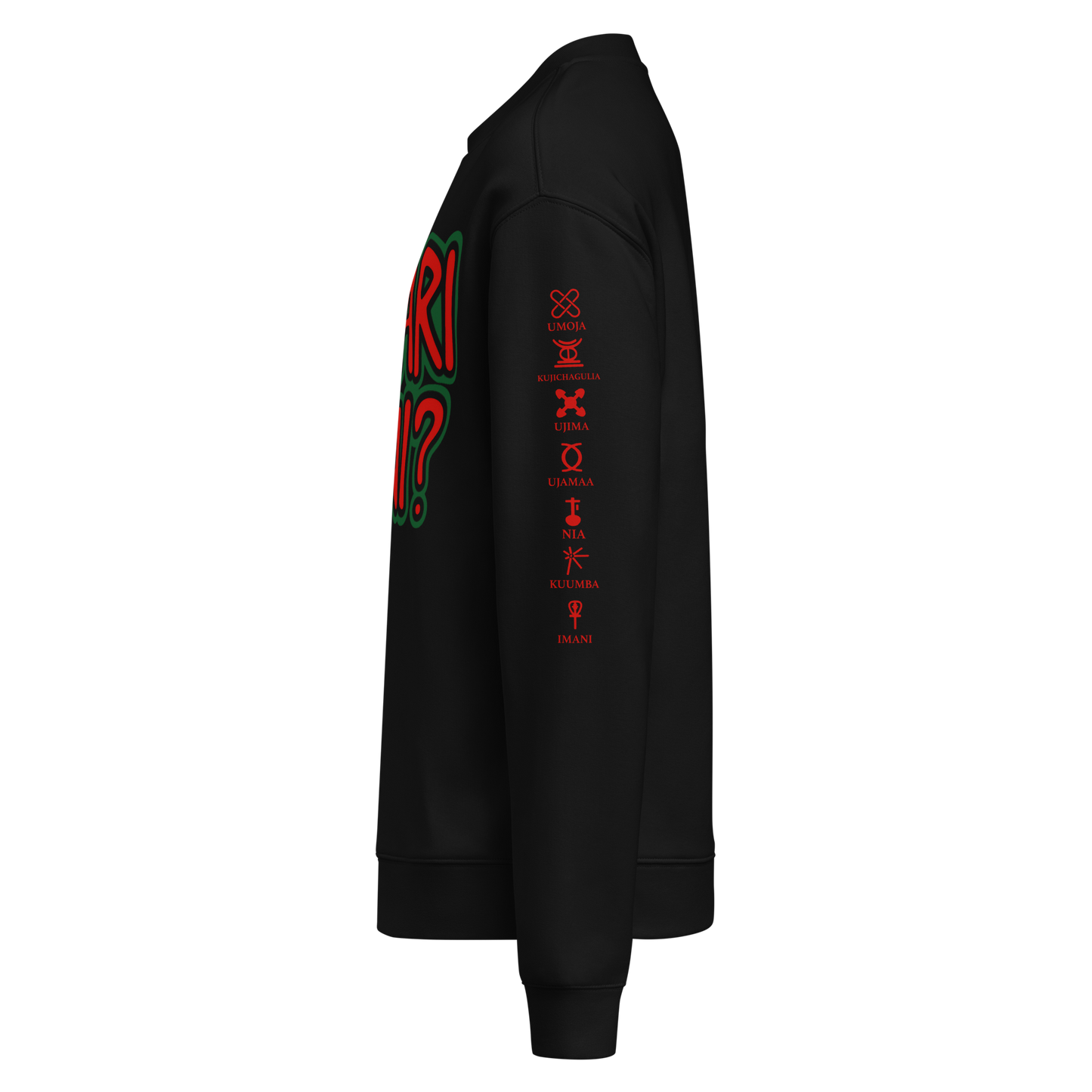 Habari Gani? Kwanzaa Crewneck