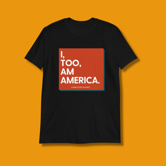 Monthly Subscription | Message T-Shirt - Langston Hughes