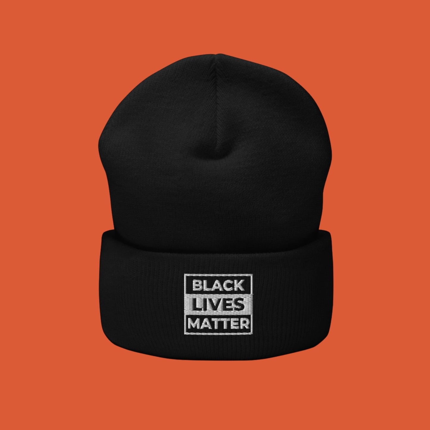Black Lives Matter Cuffed Beanie