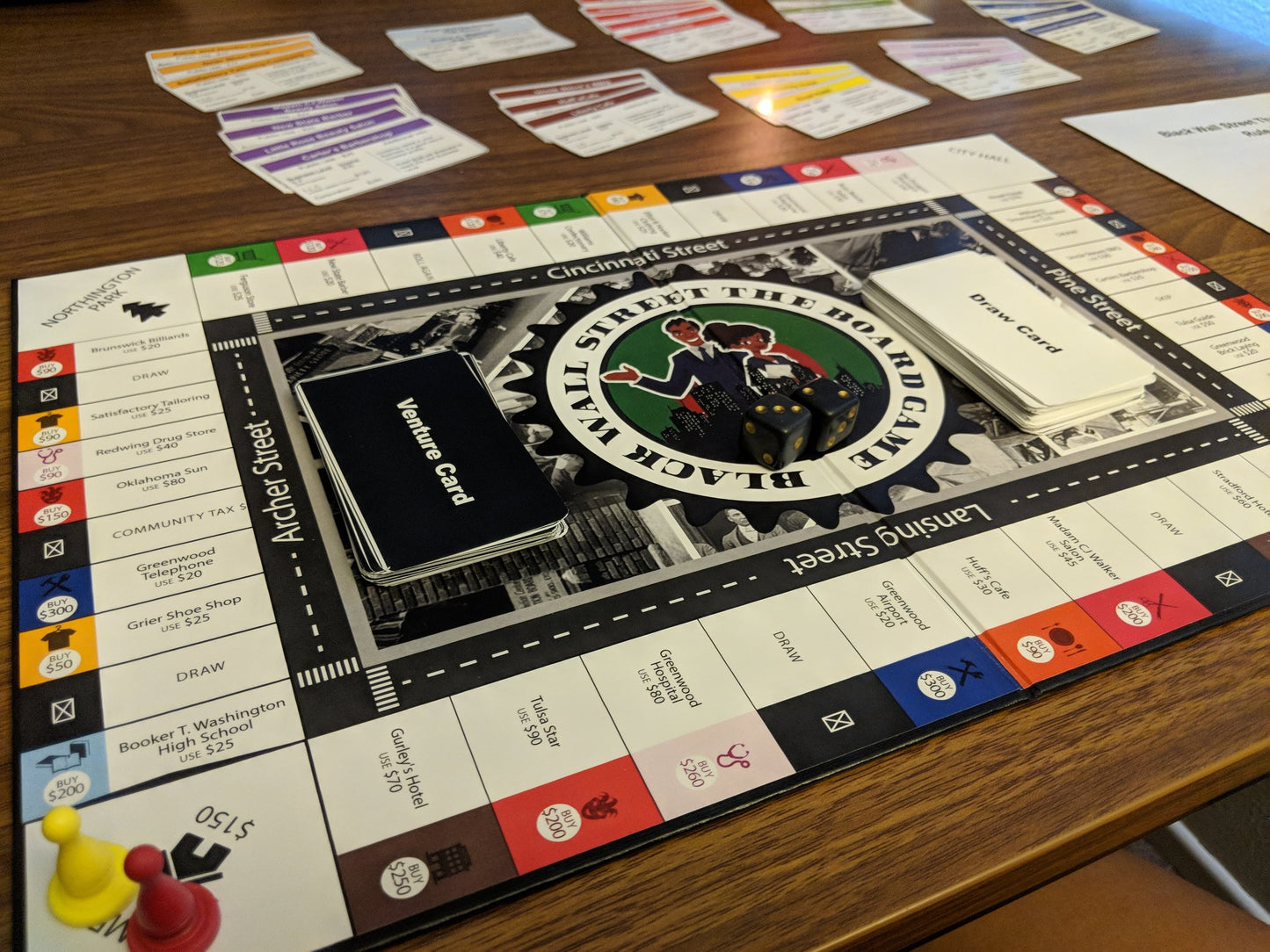 Black Wall Street Board Game