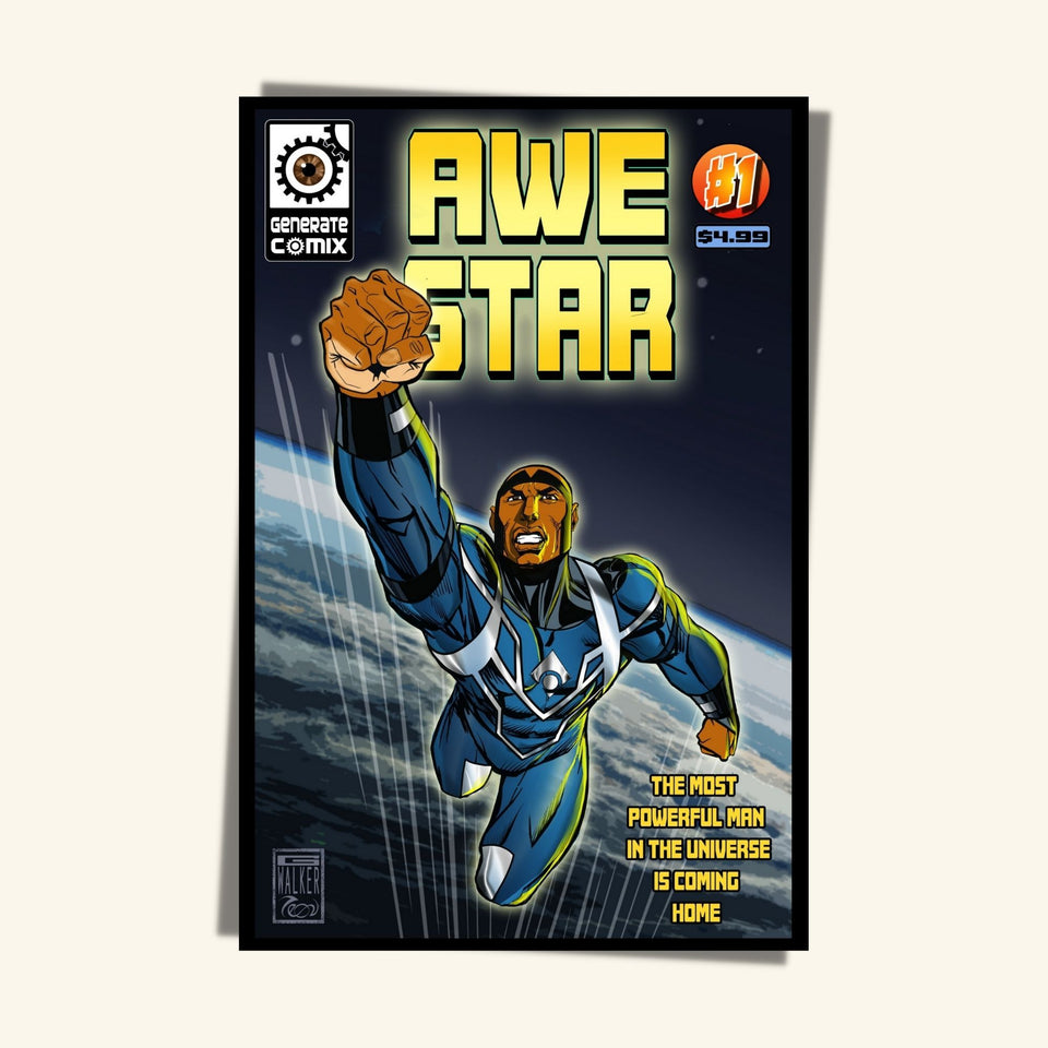 Awe Star Comic Book