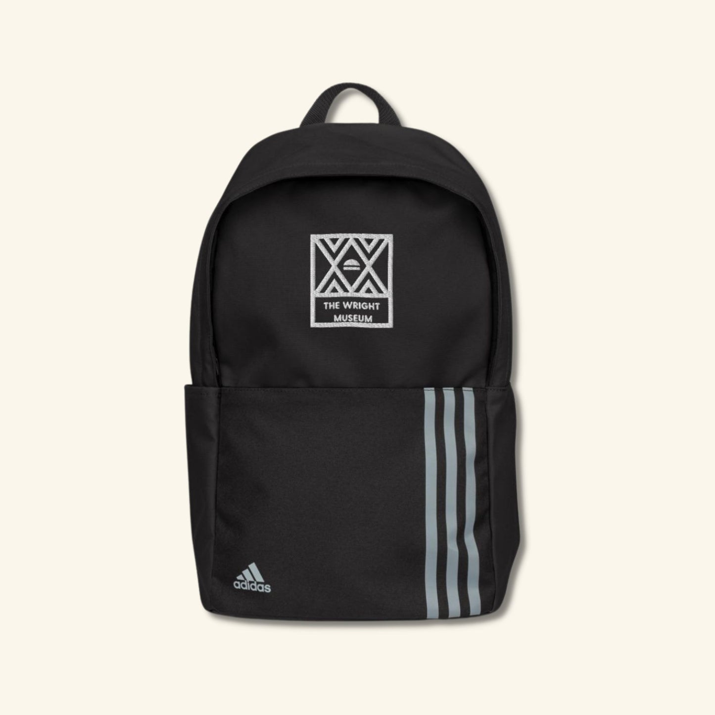 adidas backpack embroidery Wright Museum Embroidered Adidas Backpack – Charles H. Wright Museum of African American History