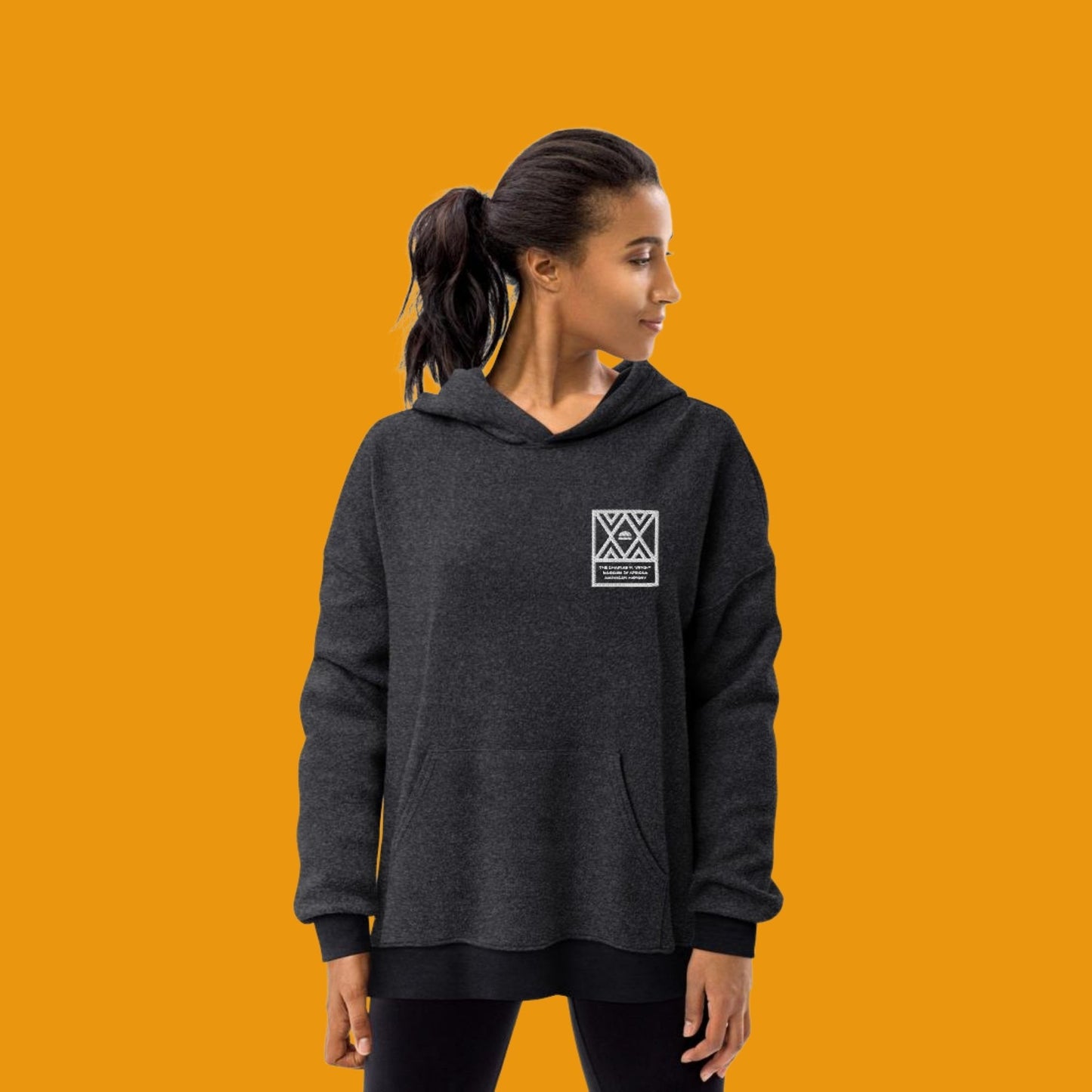 Wright Museum Sueded Fleece Hoodie (Unisex)