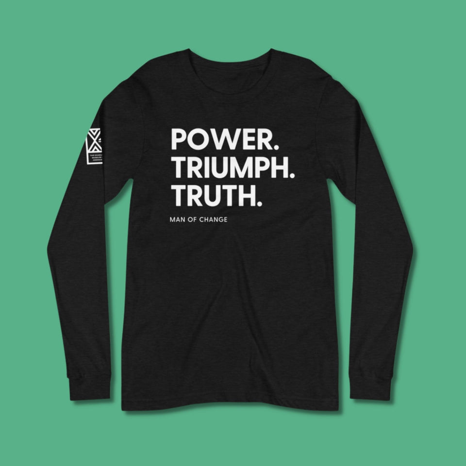 Man of Change Long Sleeve Tee