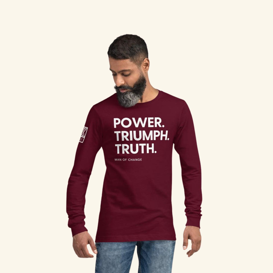 Man of Change Long Sleeve Tee