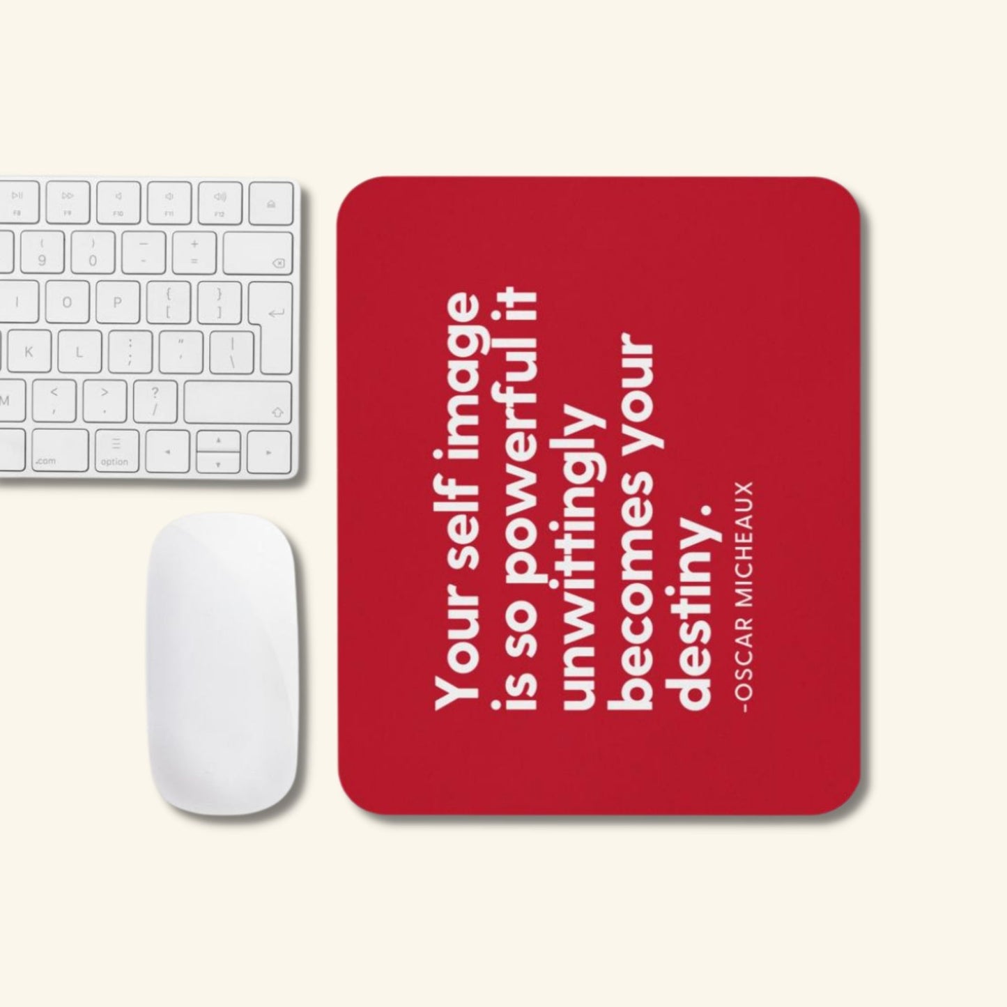 Power Quote Mouse pad