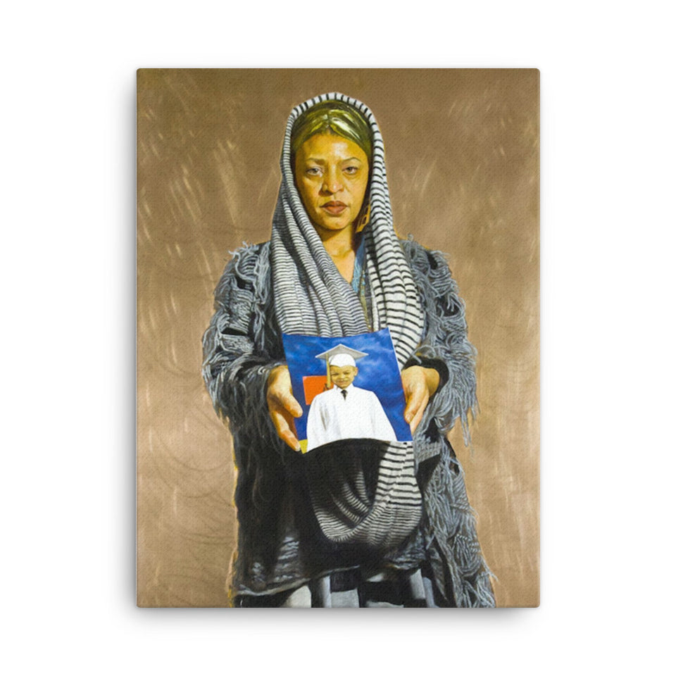 "Mom Says I'm Her Sun" Canvas Print