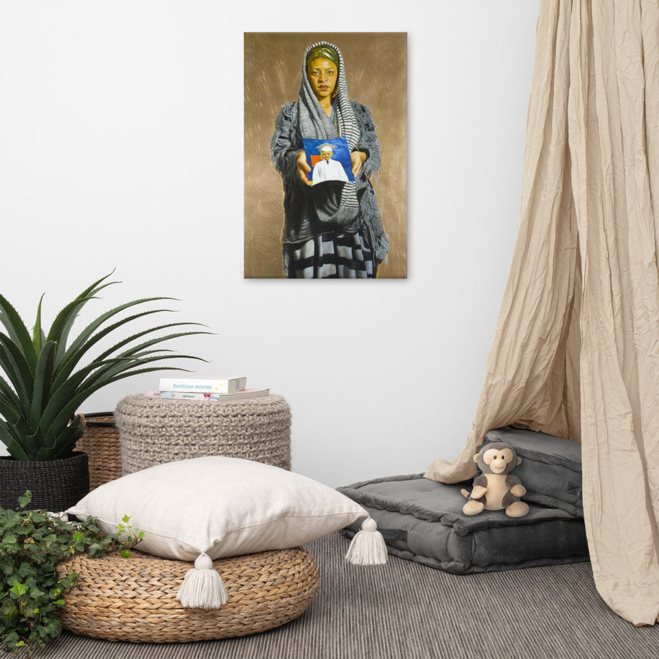 "Mom Says I'm Her Sun" Canvas Print