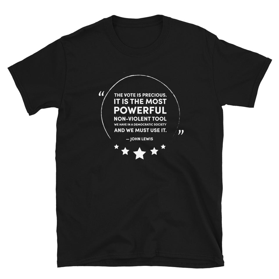 John Lewis "Vote" Quote T-shirt