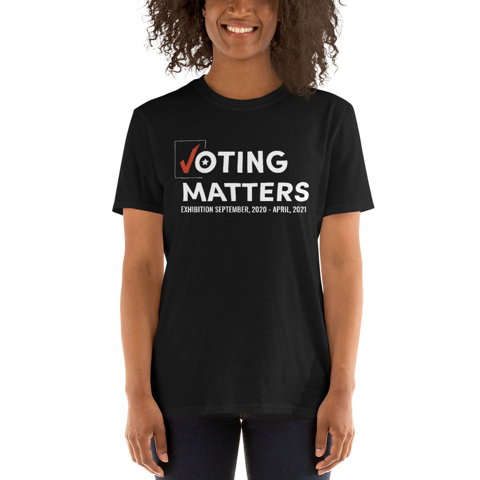 Voting Matters Logo Short-Sleeve Unisex T-Shirt