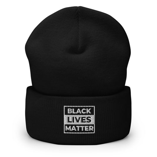 Black Lives Matter Cuffed Beanie