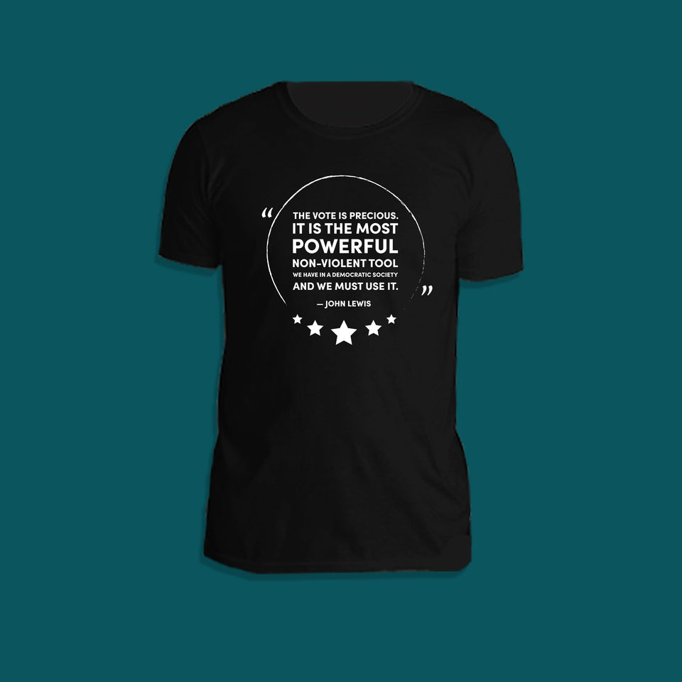 John Lewis "Vote" Quote T-shirt