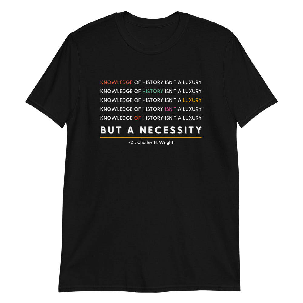 Dr. Charles H. Wright Quote T-Shirt – Charles H. Wright Museum of ...