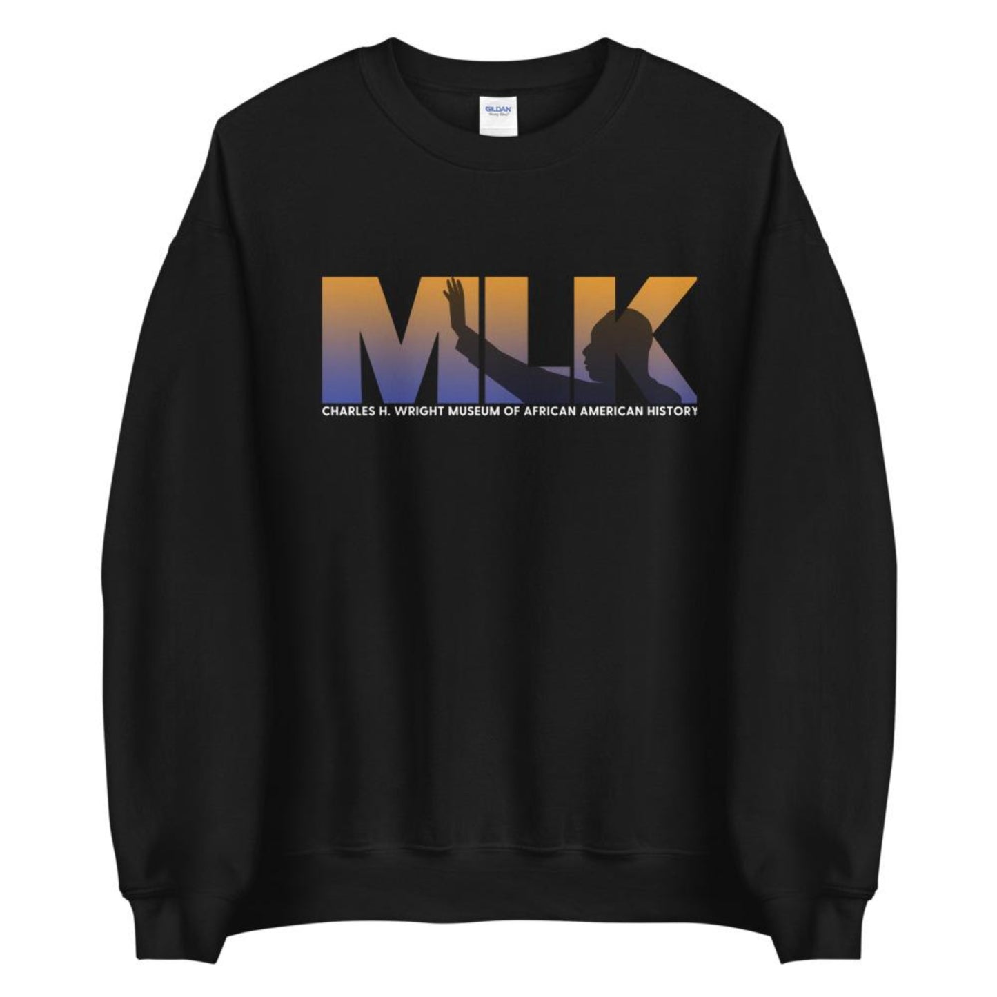 MLK in Blue Unisex Sweatshirt